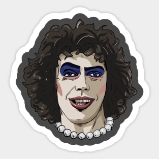 Dr. Frank-N-Furter from the The Rocky Horror Picture Show Sticker